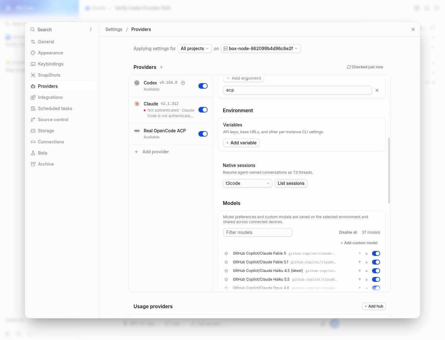 pr head: real opencode ACP native sessions and models