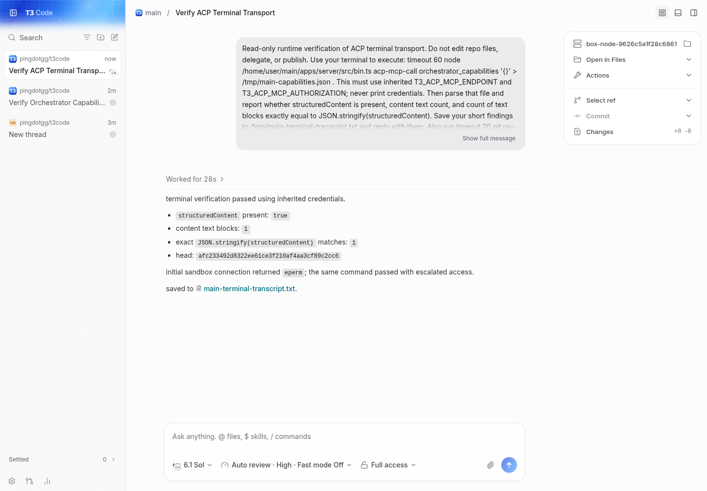 main: real codex acp turn reports one duplicate json block
