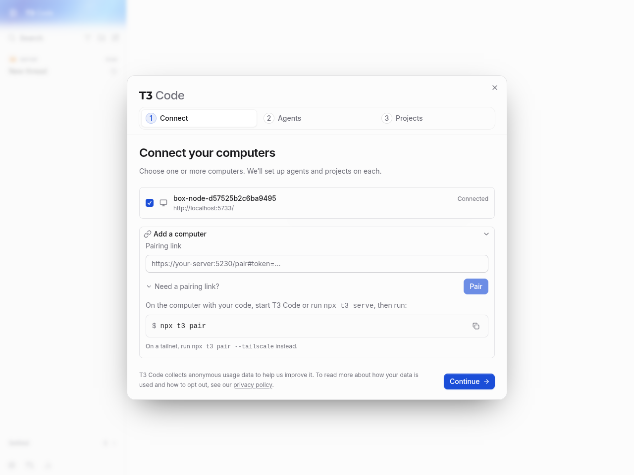 pr onboarding pairing hint after