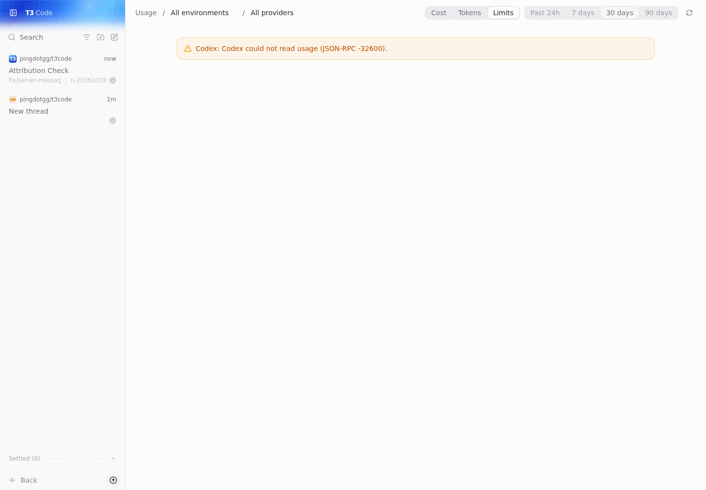 pr usage lookup fails through the real codex proxy