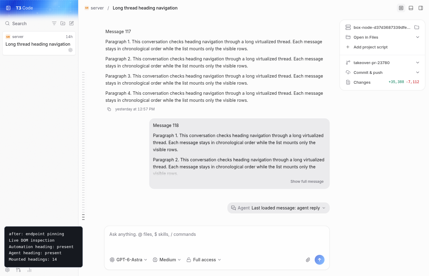 fix: folded endpoint headings mounted