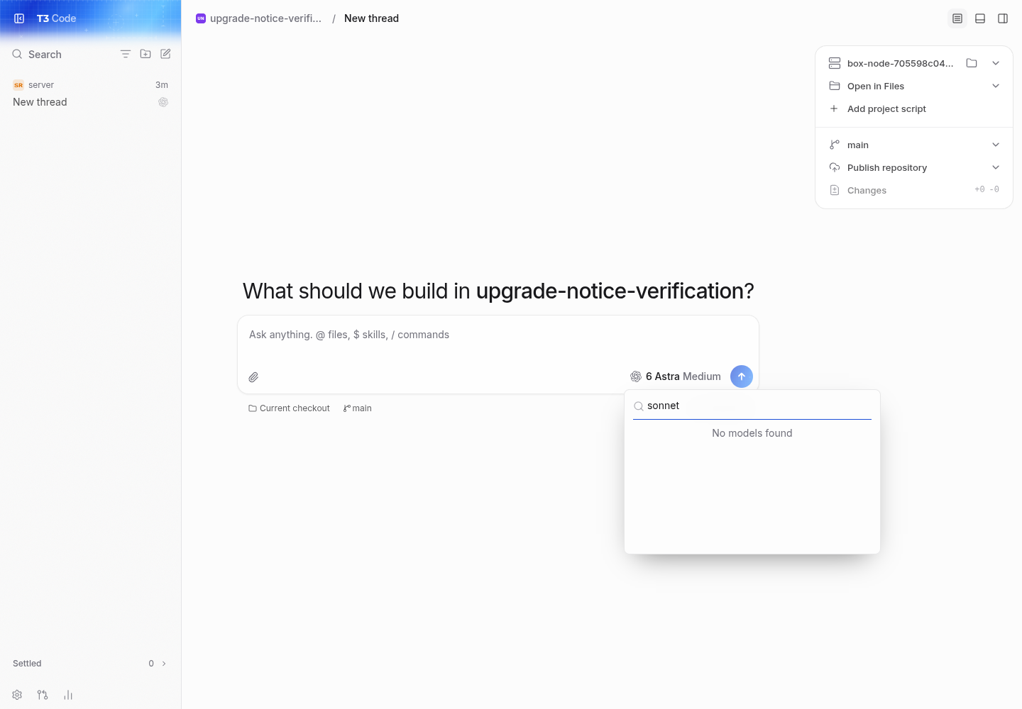 main: signed-out claude 2.1.283, sonnet search has no upgrade notice
