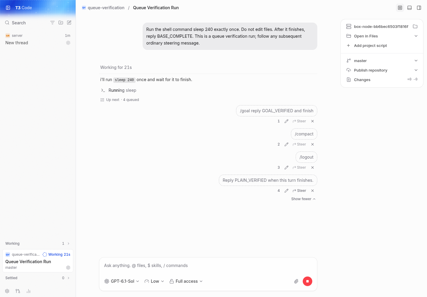 pr disables standalone steering and preserves ordinary steering