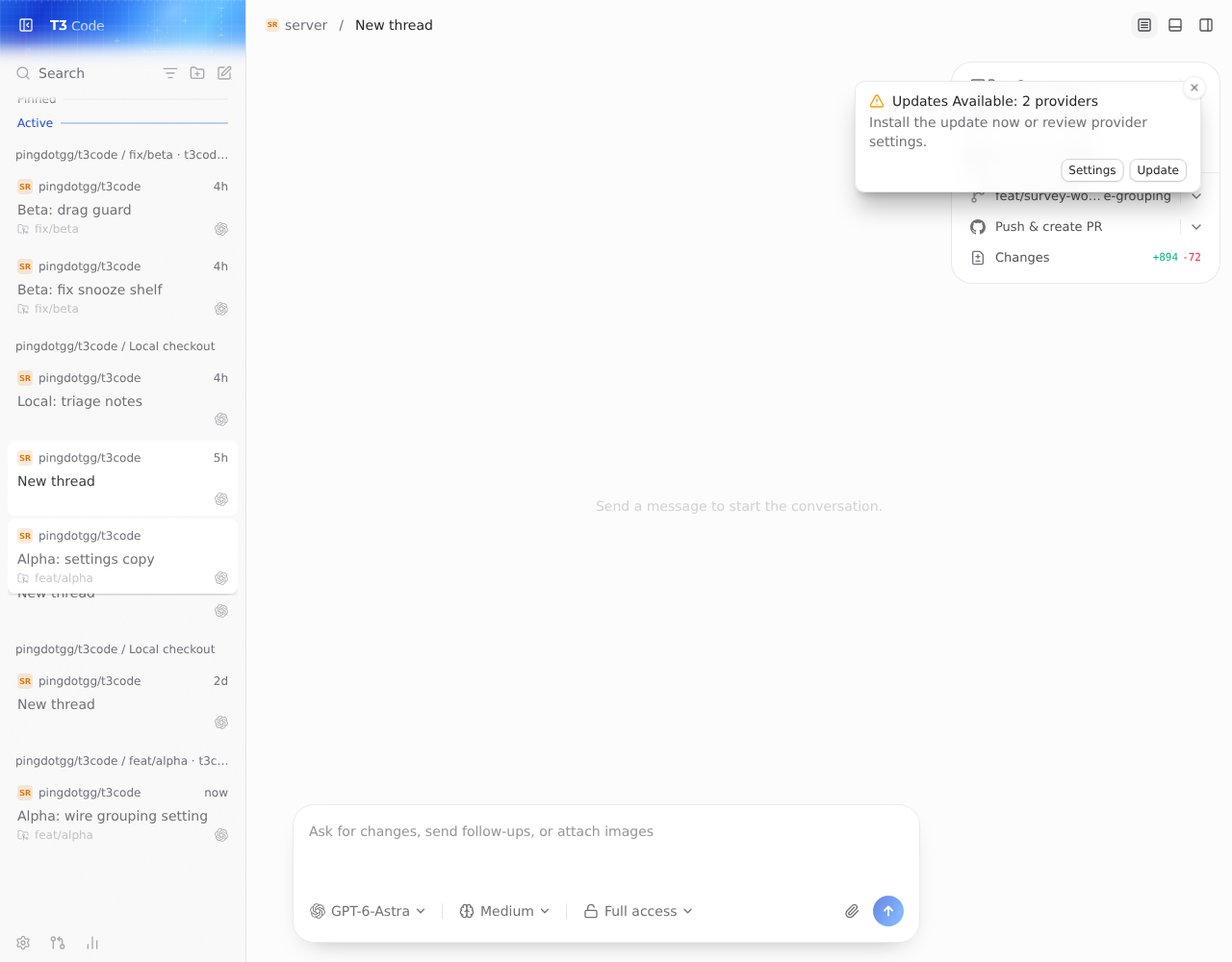 mid-drag, headings and rows stay aligned