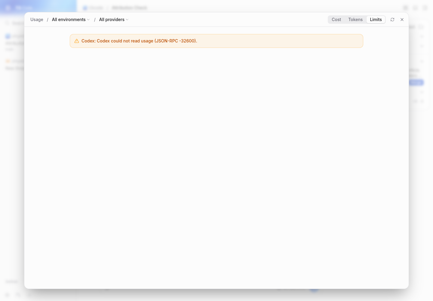 main usage lookup fails through the real codex proxy